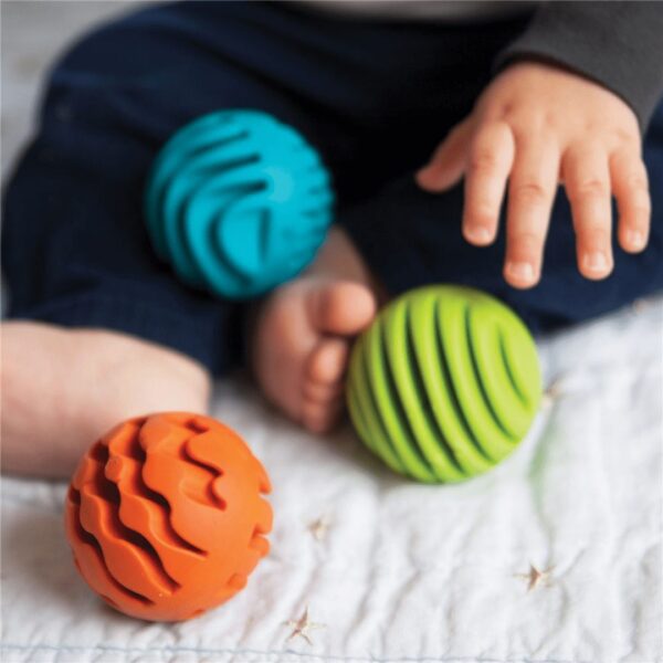 Sensory Rollers (Baby Sensory Balls) by Fat Brain Toys