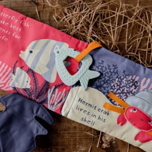 Eco Sensory Book (Coral Reef) by Little Fishy Swim