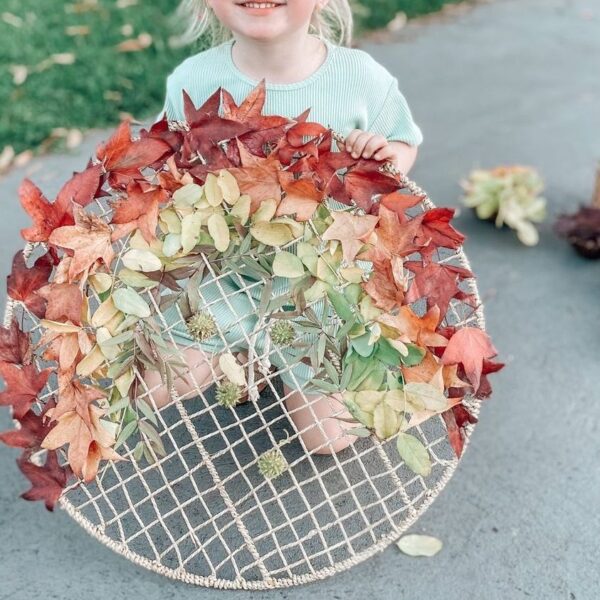 Round Nature Weaving Frame