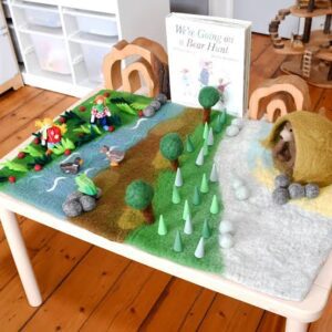 Bear Hunt Play Mat Playscape by Tara Treasures