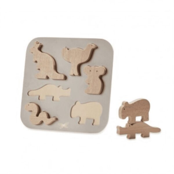 Wooden Puzzle Dinosaurs