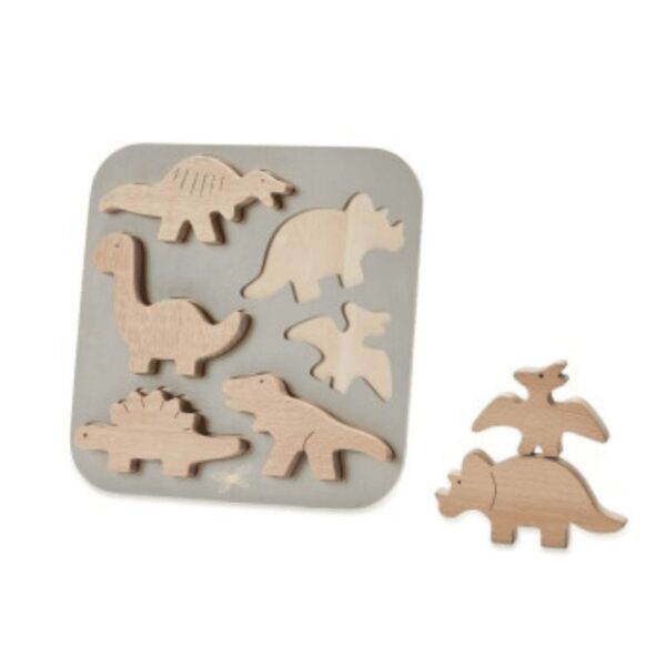 Wooden Puzzle (Dinosaurs) by Astrup