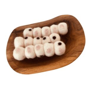 White Witchety Grub toy