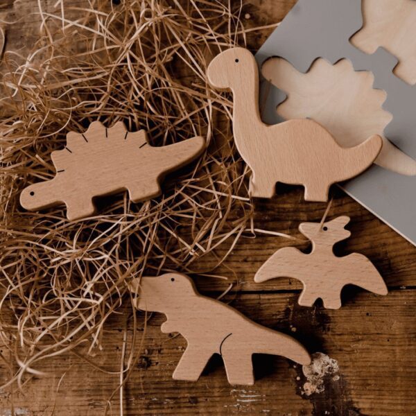 Wooden Puzzle Dinosaurs