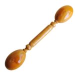 wooden maraca