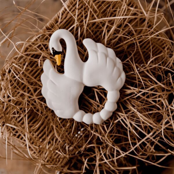 Natural Teether Swan