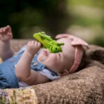 Rubber Grasshopper Teether