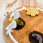 Felt Lifecycle of a Honey Bee by Tara Treasures