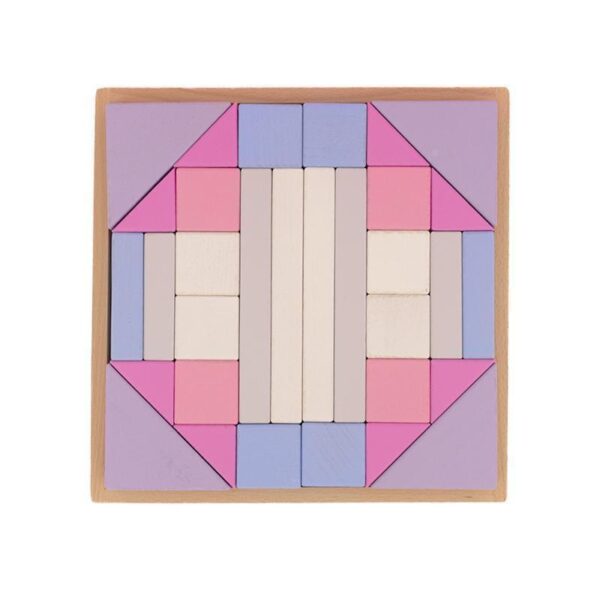 octagon set in rainbow