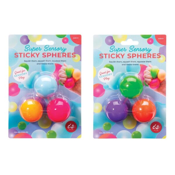 Super Sensory Sticky Spheres