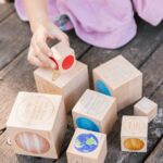 Play Solar System wooden blocks