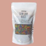 Coloured Rice for Sensory Play