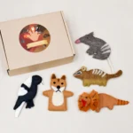 Tara Treasure Safari Animals Finger Puppet Set