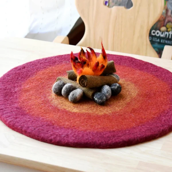 Campfire Playscape Mat by Tara Treasures