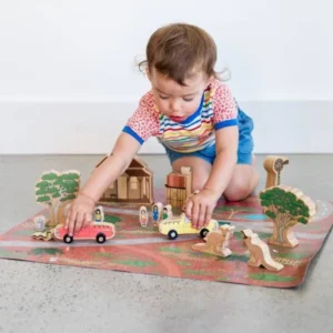 wooden play board