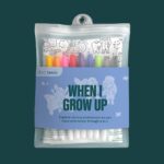 When I Grow Up Silicone Drawing Mat & Markers (Alphabet) by Hey Doodle