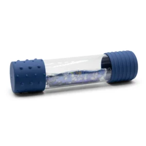 DIY Calm Down Sensory Bottle (Navy Blue) by Jellystone Designs