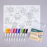 Shape Shifters Renewable Drawing Mat & Markers