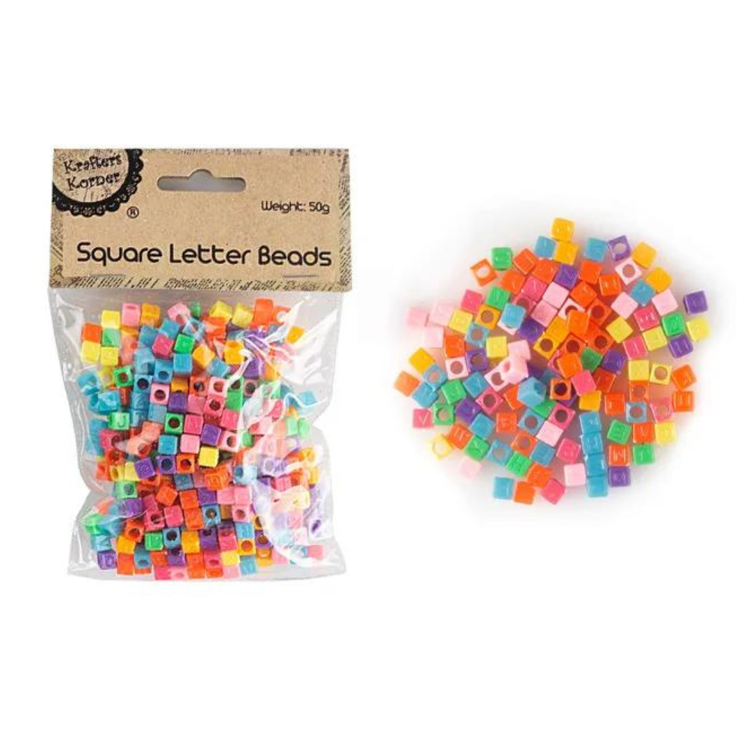 The Best Selection for Krafters Korner Alphabet Beads With Letters 25g Jem
