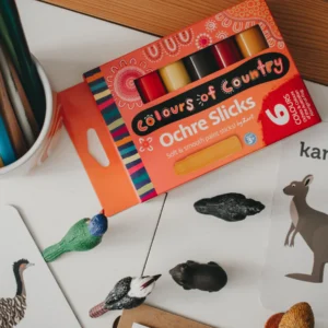 Colours of Country Slicks Ochre (Set of 6) by Zart