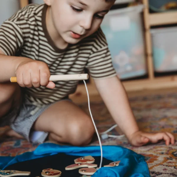 Wooden Fishing Game