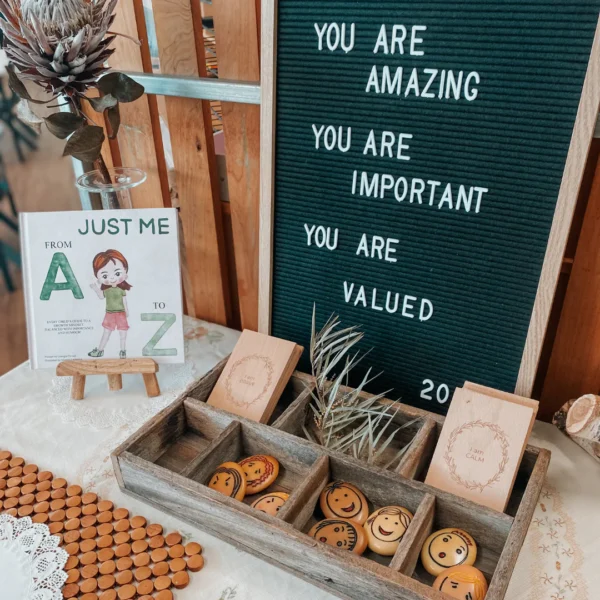 Affirmation Wooden Flash Cards