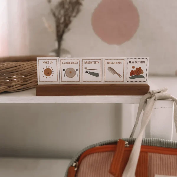 Routine Cards and Wooden Stand