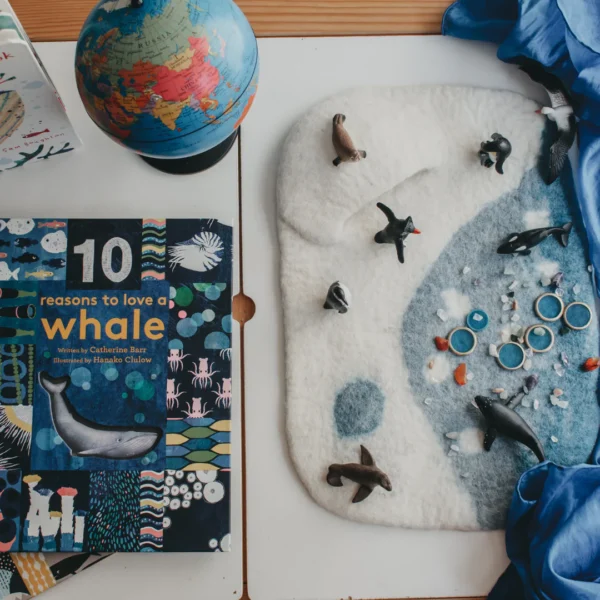 Political World Globe 13cm