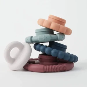 Stacker and Teether Toy (Earth) by Jellystone Designs