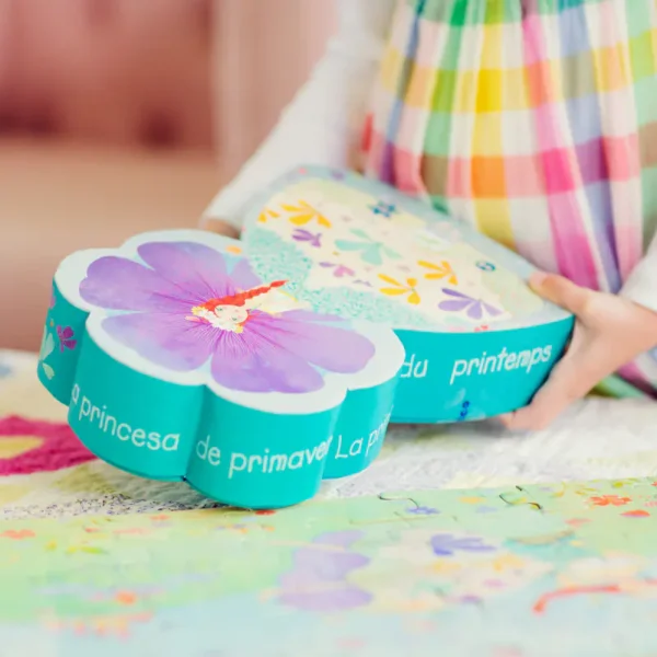 Silhouette Princess of Spring Jigsaw Puzzle