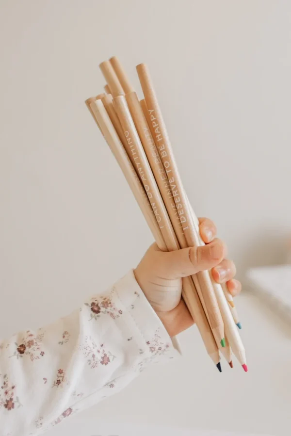 Mindful & Co Affirmation Colouring Pencils