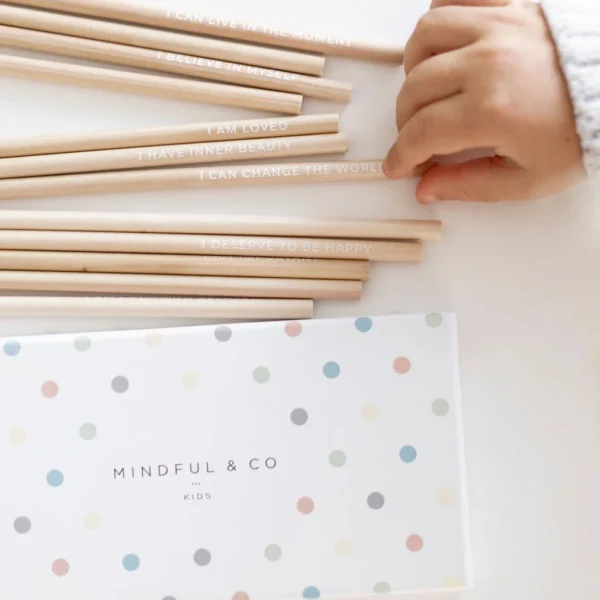 Affirmation Colouring Pencils by Mindful & Co Kids