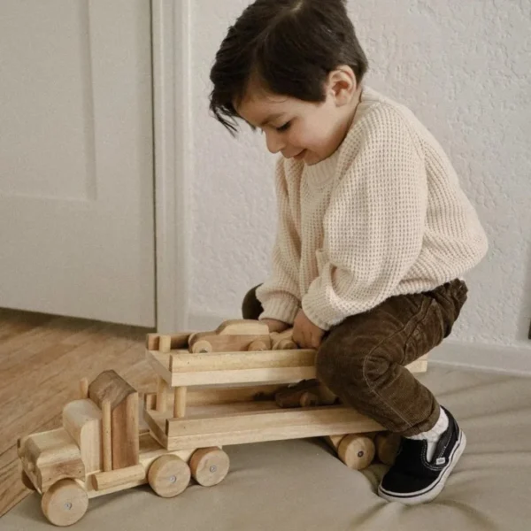 Wooden Car Truck