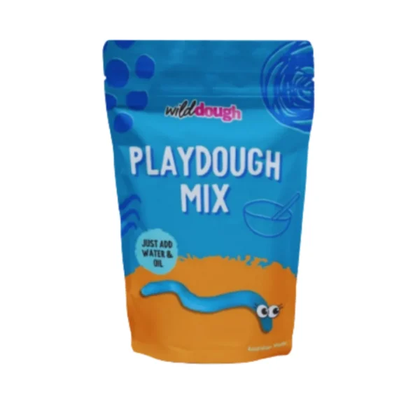 Blue Playdough Mix For Kids