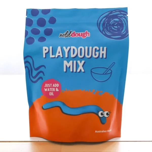 Blue DIY Playdough
