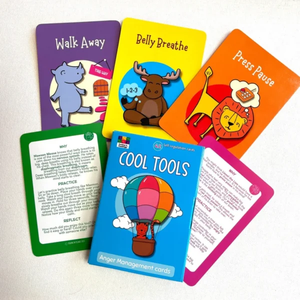 Animal Themed Anger Management Cards