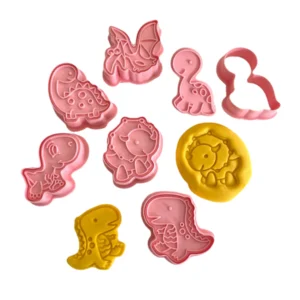 Dinosaur Stamper & Cutter Set by Wild Dough