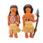 Haka Dolls (Set 2) Māori Cultural Dolls