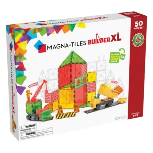 Builder XL Magnetic Tiles (50 Piece Set) by MAGNA-TILES