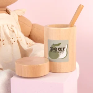 Doll Puree Pears & Spoon by Make Me Iconic