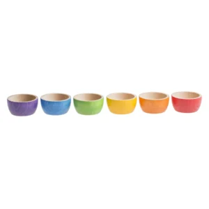 Coloured Bowls (Set of 6) by Grapat
