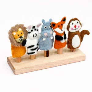 Finger Puppet Stand (5 Rods) by Tara Treasures