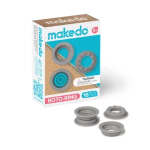 Upcycled Cardboard Construction Rotation Tool (Roto-Ring) by Makedo Australia