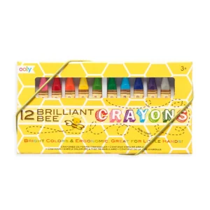 Brilliant Bee Crayons (Set of 12) by Ooly