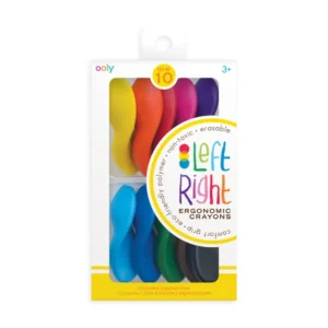 Left/Right Erasable Crayons by Ooly