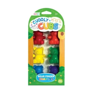 Teddy Bear Finger Crayons by Ooly