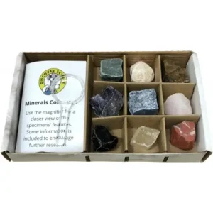 Minerals Collection (Set of 9) by Science & Nature