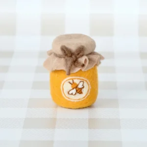 Felt Honey Jar by Tara Treasures