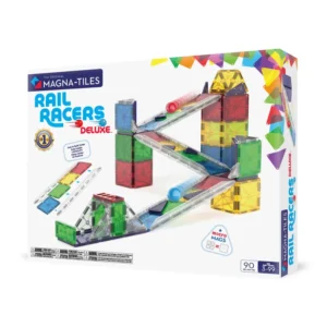 PREORDER MAGNA-TILES Rail Racers Deluxe (90 Piece Set)