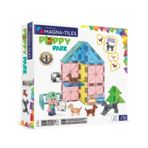 PREORDER MAGNA-TILES Puppy Park (27 Piece Set)